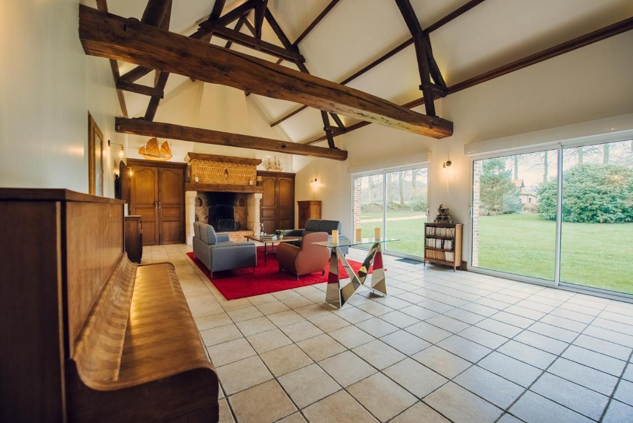 Clos Celeste - Campagne D Etretat Avec Piscine Et Spa (Adults Only) Ecrainville Bagian luar foto