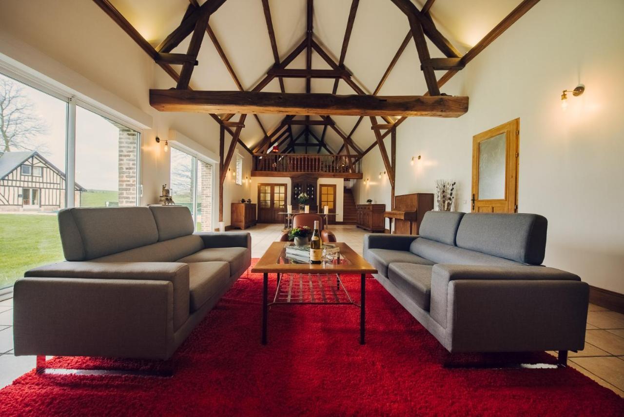 Clos Celeste - Campagne D Etretat Avec Piscine Et Spa (Adults Only) Ecrainville Bagian luar foto